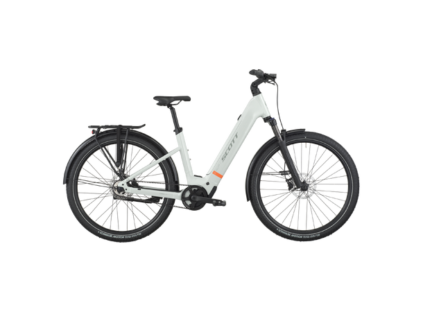 SCOTT Sub Tour 20 Wave Lys Grå S El-sykkel urban 