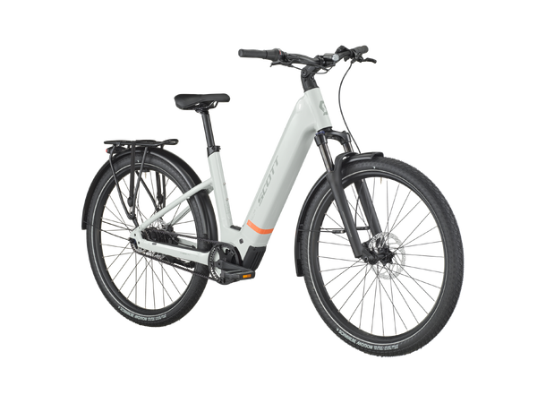 SCOTT Sub Tour 20 Wave Lys Grå S El-sykkel urban 