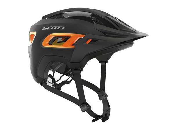 SCOTT Helmet Stego Sort/Grønn S Scott sykkelhjelm