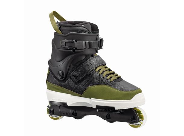 ROLLERBLADE NJ Pro Sort/Grønn 265 Skøyte til lek, trening og konkurranse 