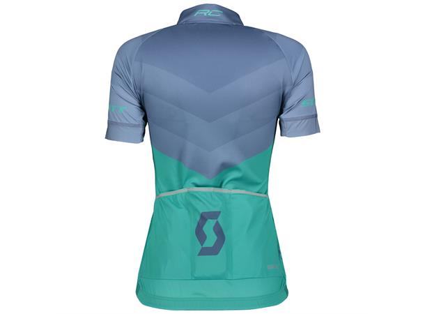 SCOTT Shirt W's RC Pro s/sl Blå S Sykkeltrøye med kort arm