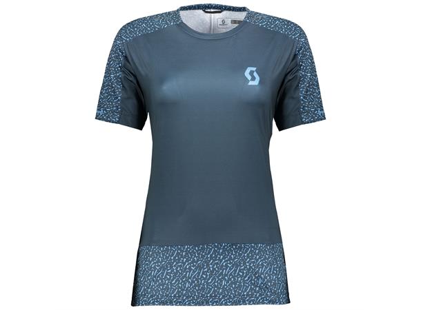 SCOTT Shirt W's Trail 20 s/sl Blå M Sykkeltrøye 