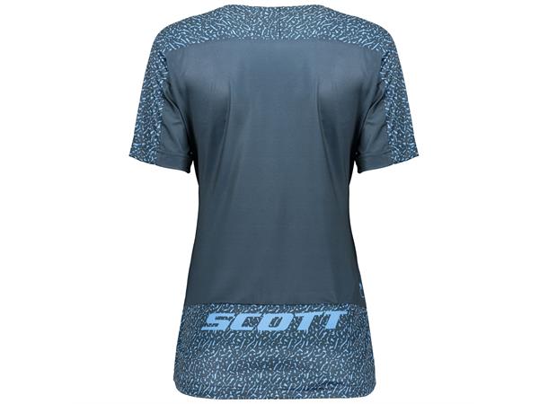 SCOTT Shirt W's Trail 20 s/sl Blå M Sykkeltrøye