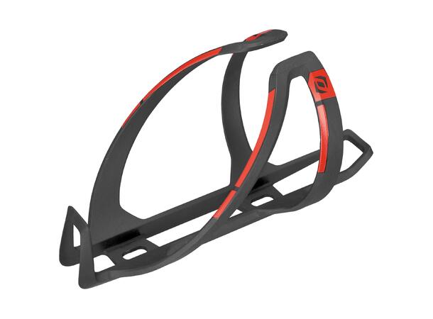 SYNCROS Bottle Cage Coupe 1.0 Flaskeholder OS Black/Rally Red