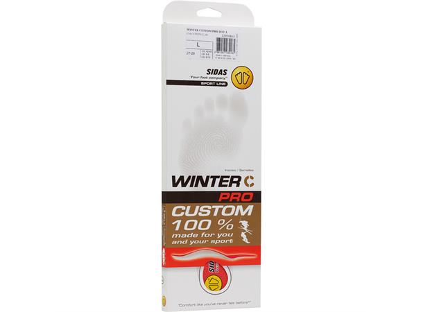 SIDAS WINTER C PRO Rød XL Tilpasningsbare såler for vintersport 