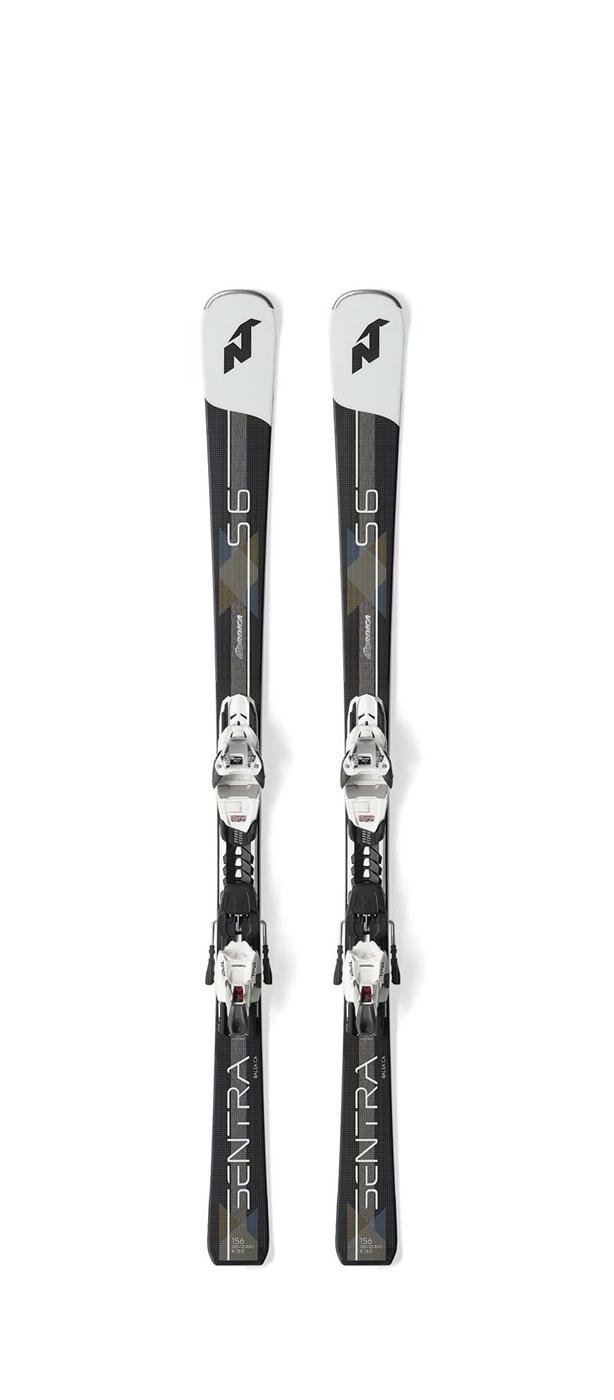 254072 Nordica 0A9062OB001150 NORDICA Sentra S 6 FDT+TP2 Sort/Hvit 150 High Performance ski med binding