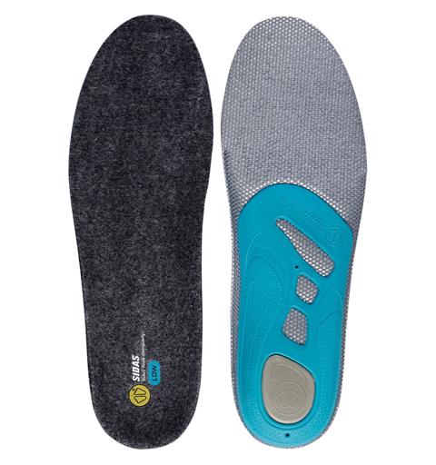 SIDAS 3FEET MERINO LOW Formade sulor f&#246;r l&#229;ga fotvalv