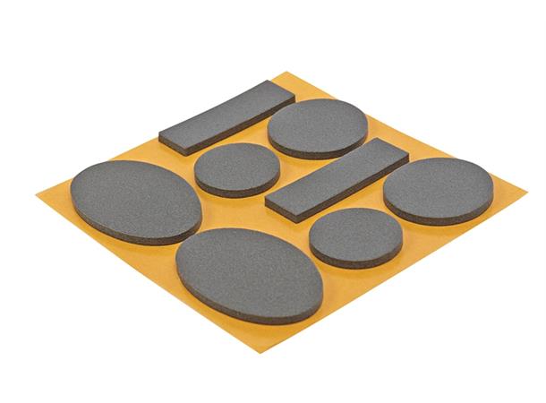 SIDAS ADHESIVE PADS (10P) Grå Boot and shoe fitting (10 sheets)