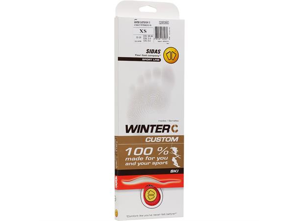 SIDAS WINTER CUSTOM SKI Tilpasningsbare såler for vintersport 