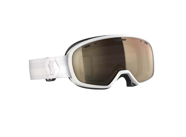 SCOTT Goggle Muse Pro LS Hvit Glass: Light Sensitive Bronze Chrome 