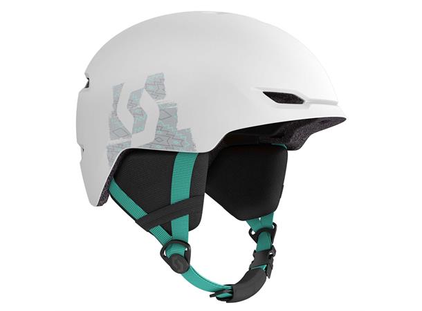 SCOTT Helmet Keeper 2 Hvit/Grønn M Junior alpinhjem