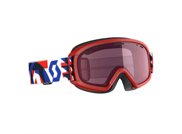 SCOTT Goggle JR Witty Rød/Blå Glass: Enhancer 