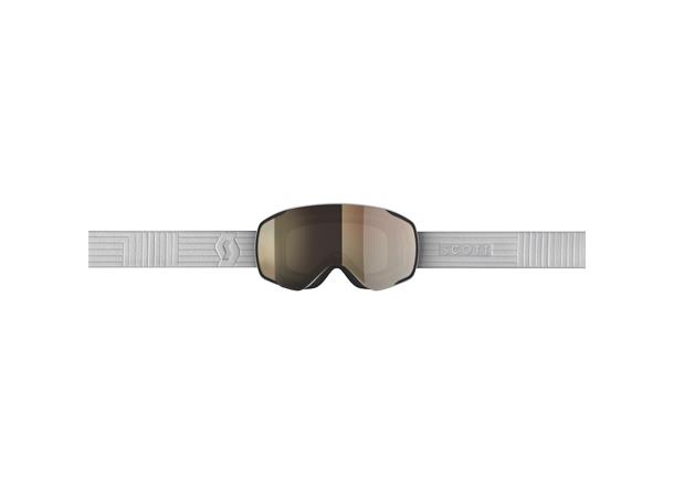 SCOTT Goggle Vapor LS Hvit Glass: Light sensitive bronze chrome