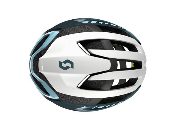 SCOTT Helmet Centric Plus Grå/Rød L Sykkelhjelm