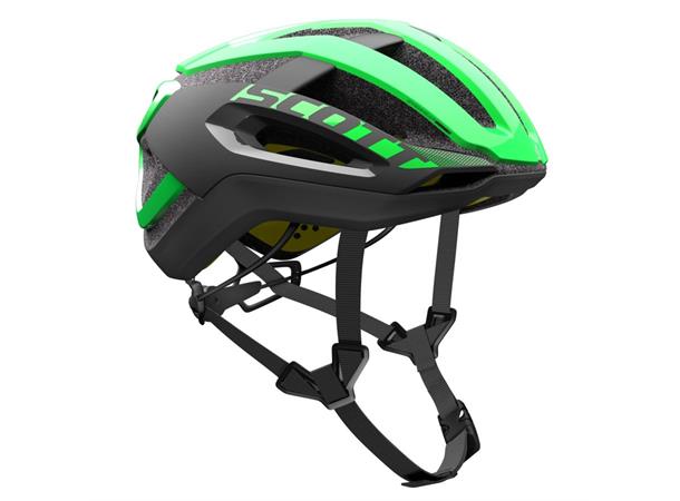 SCOTT Helmet Centric Plus Grå/Rød L Sykkelhjelm