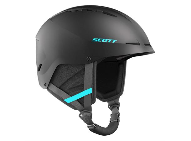 SCOTT Helmet Camble 2 blue strap Sort S Alpinhjelm unisex