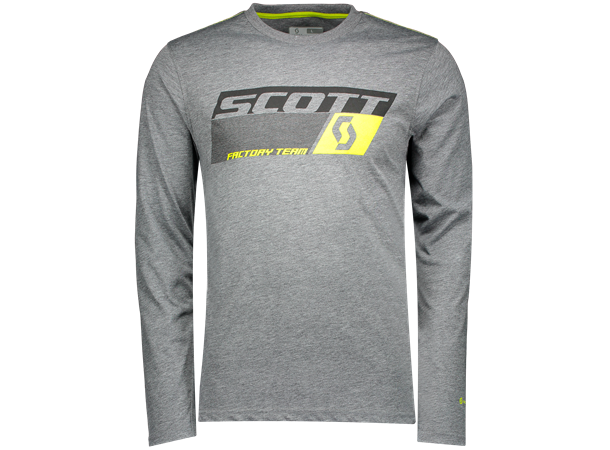 SCOTT Shirt Dri Factory Team ls Gr/G XXL Trøye med lang arm