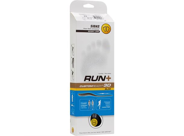 SIDAS RUN+ Blå XL Formede såler for løping