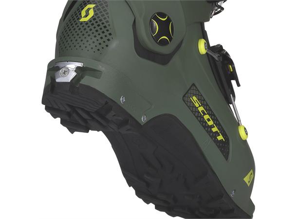 SCOTT Boot Freeguide Carbon Grø/Gul 250 Alpinstøvler