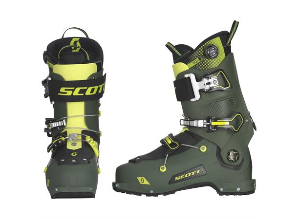 SCOTT Boot Freeguide Carbon Grø/Gul 250 Alpinstøvler