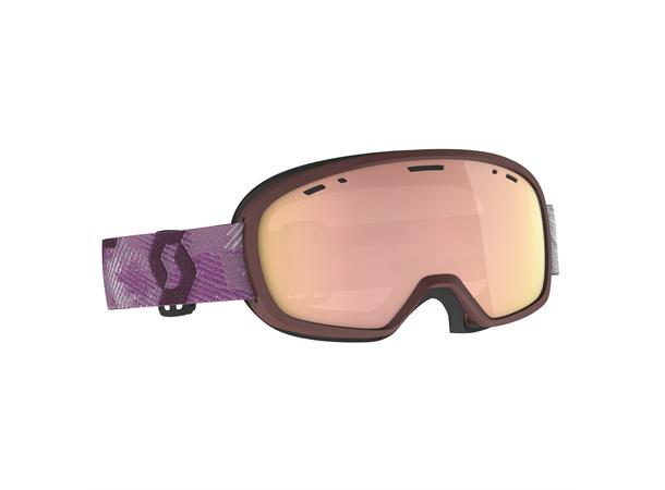 SCOTT Goggle Muse Pro Hvit/Rosa Glass: Enhancer Rose Chrome 