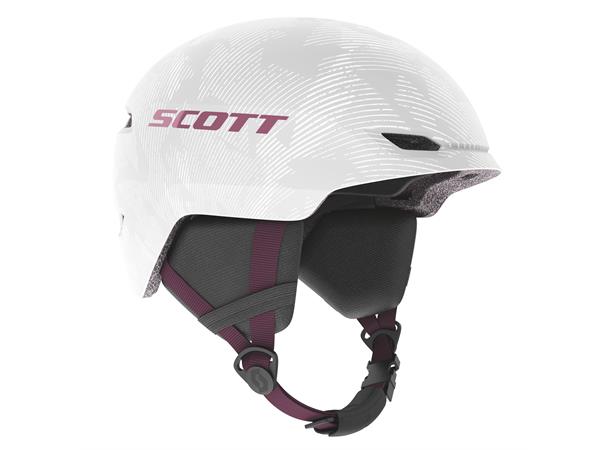 SCOTT Helmet Keeper 2 Hvit/Rosa S Junior alpinhjem