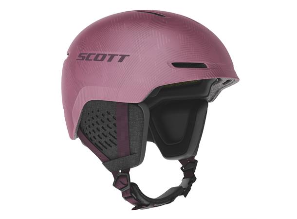 SCOTT Helmet Track Plus Rosa/Rød S Alpinhjelm unisex
