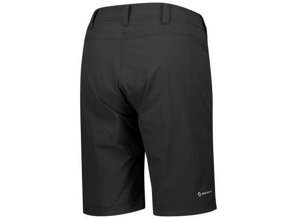 SCOTT Shorts W Trail Flow m/pad Sort XS Sykkelshorts med padding 