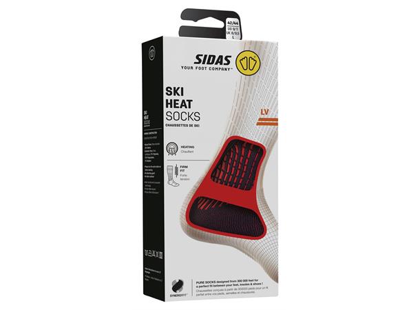 SIDAS Sock ski heat LV Rød S/M Ski Heat socks