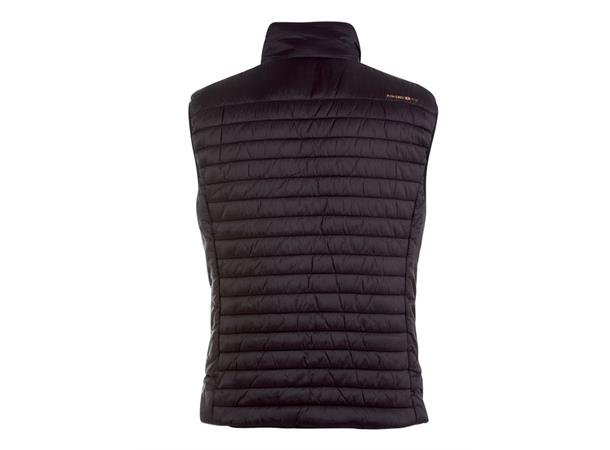 THERM-IC Heated vest men Sort XL Heated vest with bluetooth cable men