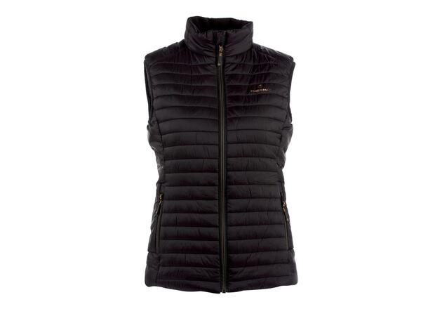THERM-IC Heated vest women Sort L Heated vest with bluetooth cable 