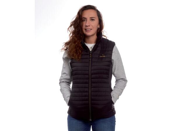 THERM-IC Heated vest women Sort L Heated vest with bluetooth cable 