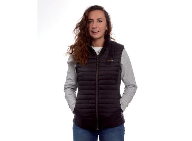 THERM-IC Heated vest women Sort L Heated vest with bluetooth cable 