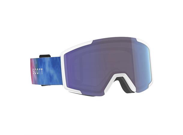 SCOTT Goggle Shield  Blå/Rosa Glass: Enhancer Blue Chrome