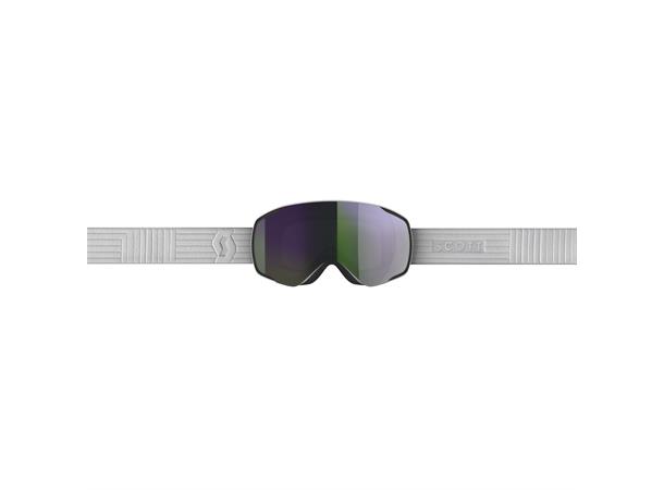 SCOTT Goggle Vapor Hvit Enhancer Glass: Enhancer Blue Chrome