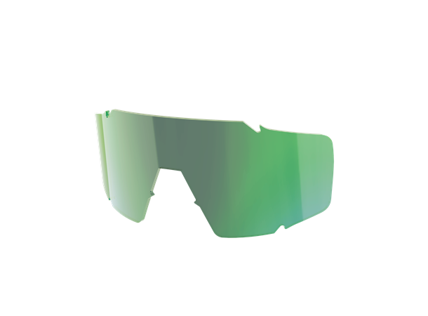 Scott Lens Shield Brilleglass: Green Chrome