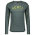Scott Shirt Ms Tr Fl Mer l/sl Gu/Grø S Sykkeltrøye med lang arm 
