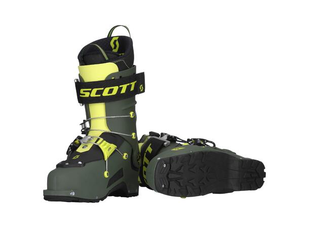 SCOTT Boot Freeguide Carbon Grø/Gul 265 Alpinstøvler 