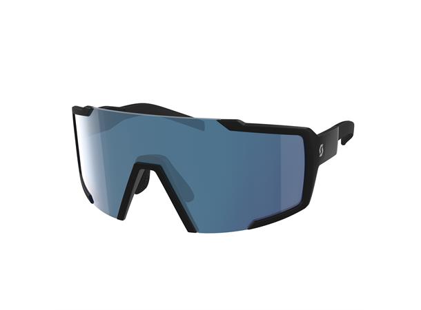 SCOTT Sungl Shield Sort matt Sportsbrille Blue chrome enhancer