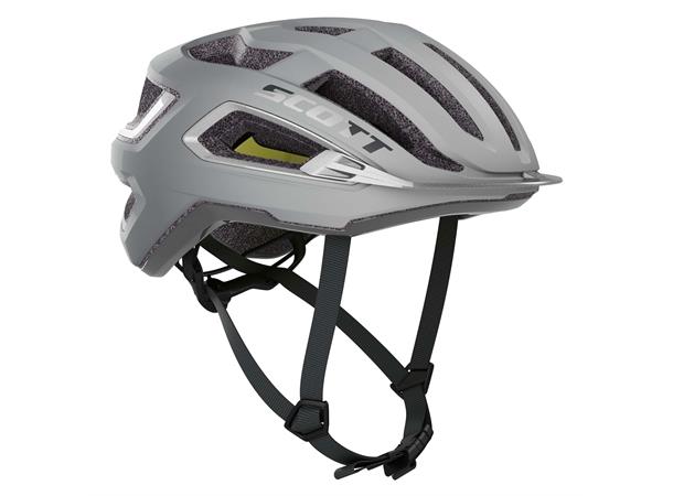 SCOTT Helmet Arx Plus Sølv M Sykkelhjelm