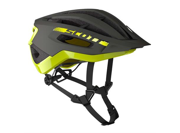 SCOTT Helmet Fuga Plus rev Grå/Gul L Sykkelhjelm 