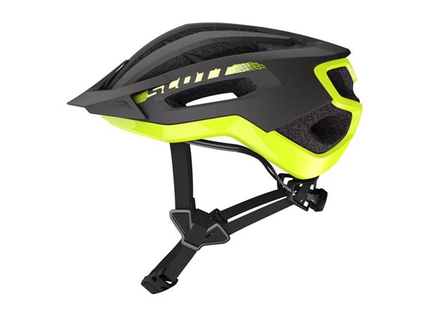 SCOTT Helmet Fuga Plus rev Grå/Gul L Sykkelhjelm 