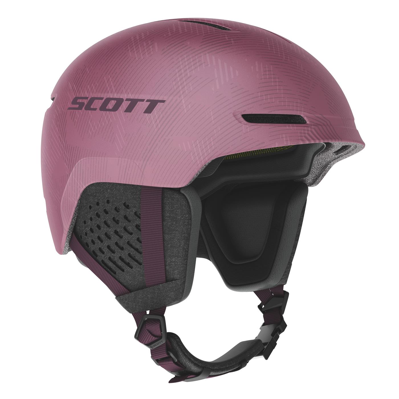 276388 Scott 2717556625008 SCOTT Helmet Track Plus Rosa/R&#248;d L Alpinhjelm unisex