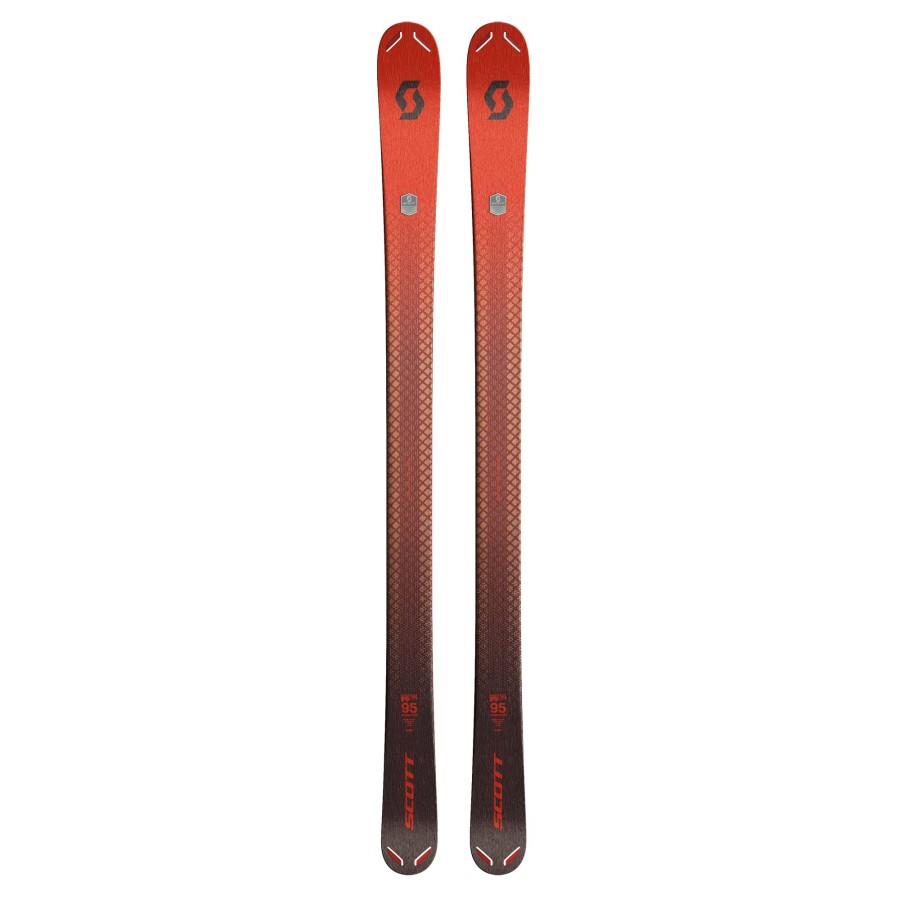 276047 Scott 2781379992168 SCOTT Ski Scrapper 95 Oran/Sort 168 All Mountain freeride ski