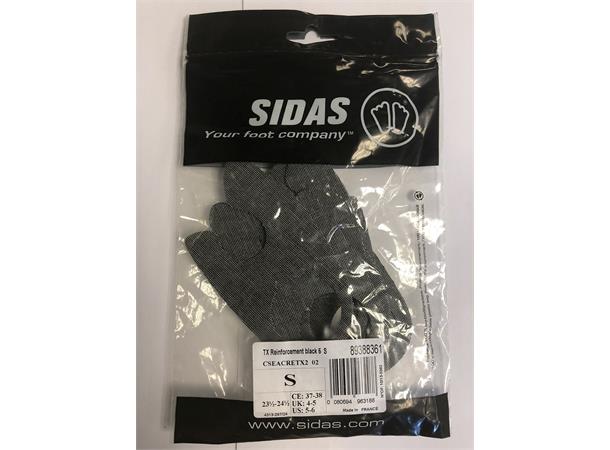SIDAS TX REINFORCEMENT 5'P Sort M Podiaflux black 1,0 mm (5 pair)