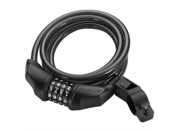 SYN Comb.Cable lock SL-03 10x1800mm PK12 Sykkeltilbehør
