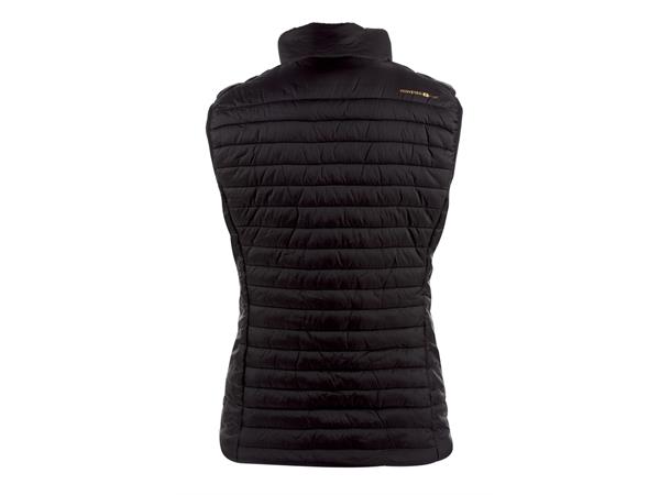 THERM-IC Heated vest women Sort S Heated vest with bluetooth cable