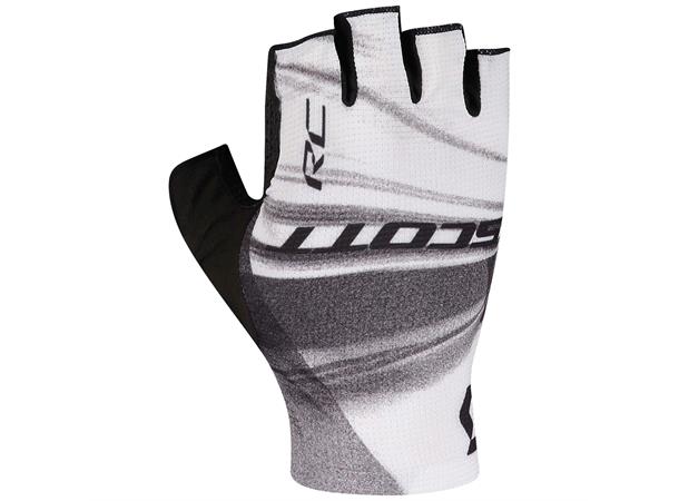 SCOTT Glove RC Pro SF Sort/Hvit XL Sykkelhanske med korte fingre 