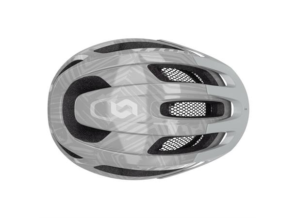 SCOTT Helmet Supra (CE) Sølv OS Sykkelhjelm