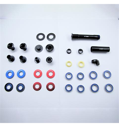 SCOTT Swingarm rep kit Ransom 19 Bolter og foringer til baktrianglet